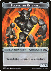 Eldrazi Spawn // Tuktuk the Returned Double-Sided Token [Double Masters Tokens] | Black Swamp Games