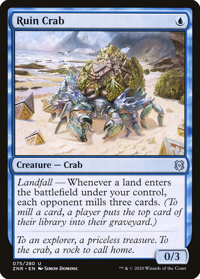 Ruin Crab [Zendikar Rising] | Black Swamp Games