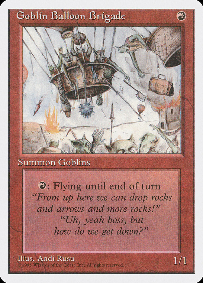 Goblin Balloon Brigade [Fourth Edition] | Black Swamp Games
