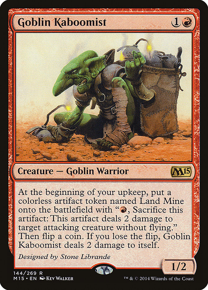 Goblin Kaboomist [Magic 2015] | Black Swamp Games