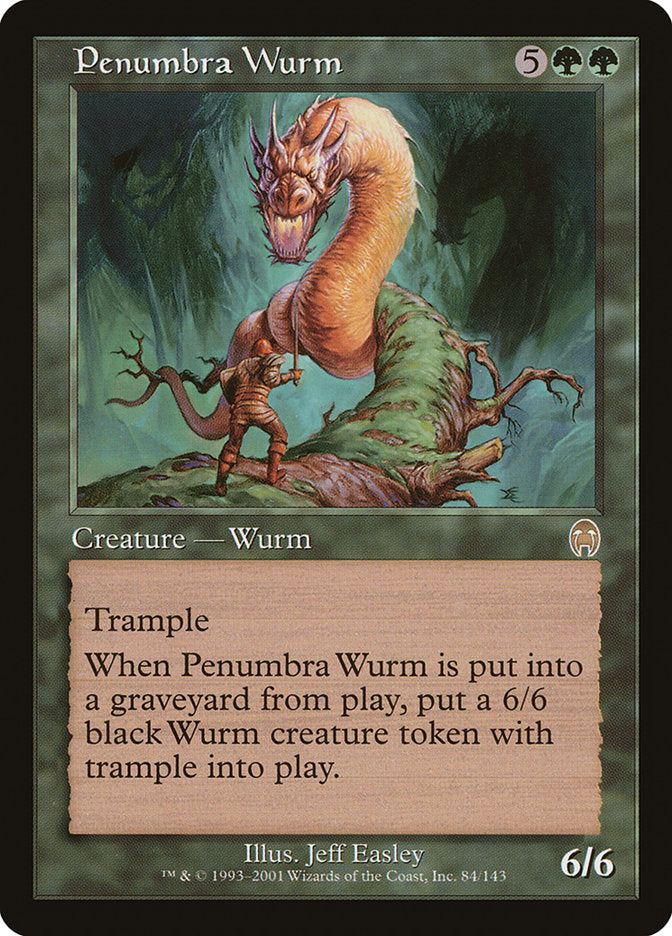 Penumbra Wurm [Apocalypse] | Black Swamp Games
