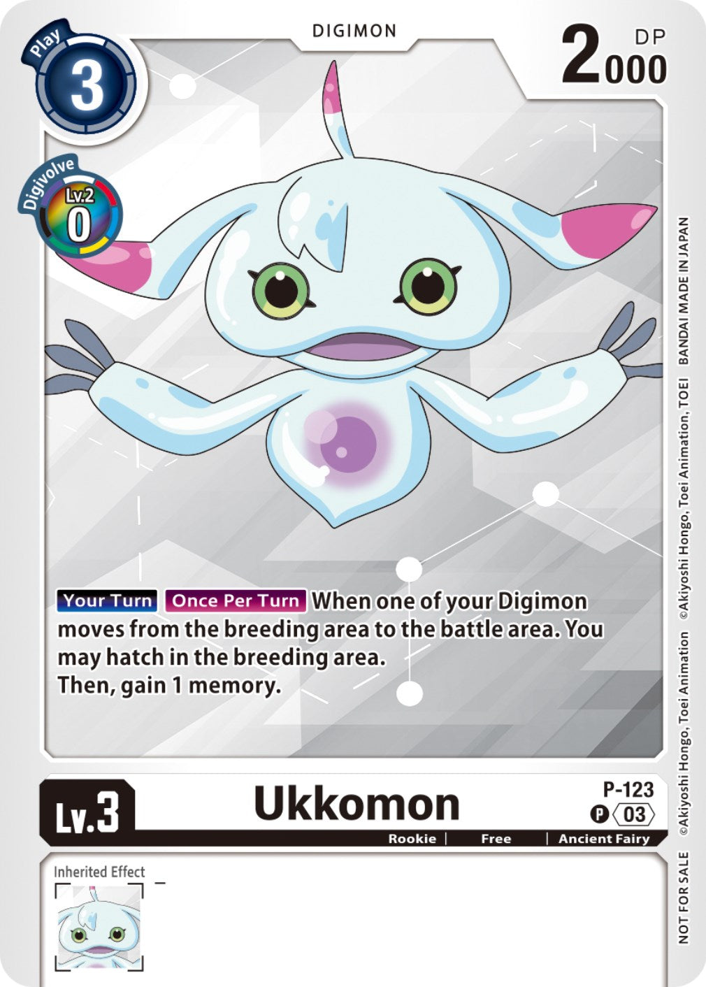 Ukkomon [P-123] (NYCC 2023 Demo Deck) [Promotional Cards] | Black Swamp Games