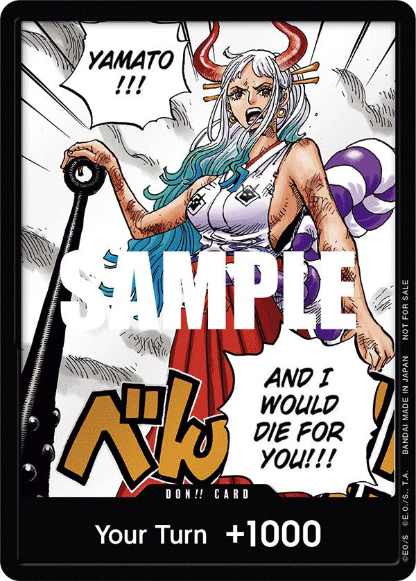 DON!! Card (Yamato) (1st Anniversary DON!! Card Pack) [One Piece Promotion Cards] | Black Swamp Games