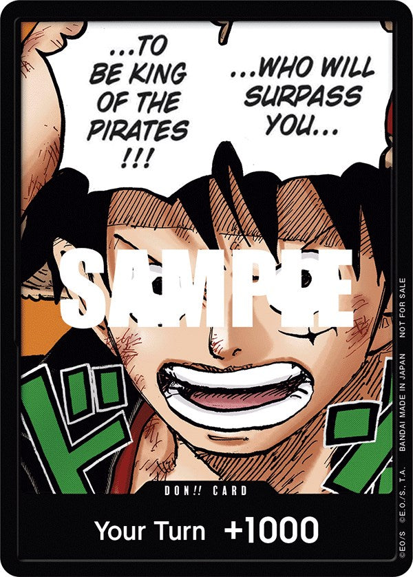 DON!! Card (Monkey.D.Luffy) (1st Anniversary DON!! Card Pack) [One Piece Promotion Cards] | Black Swamp Games