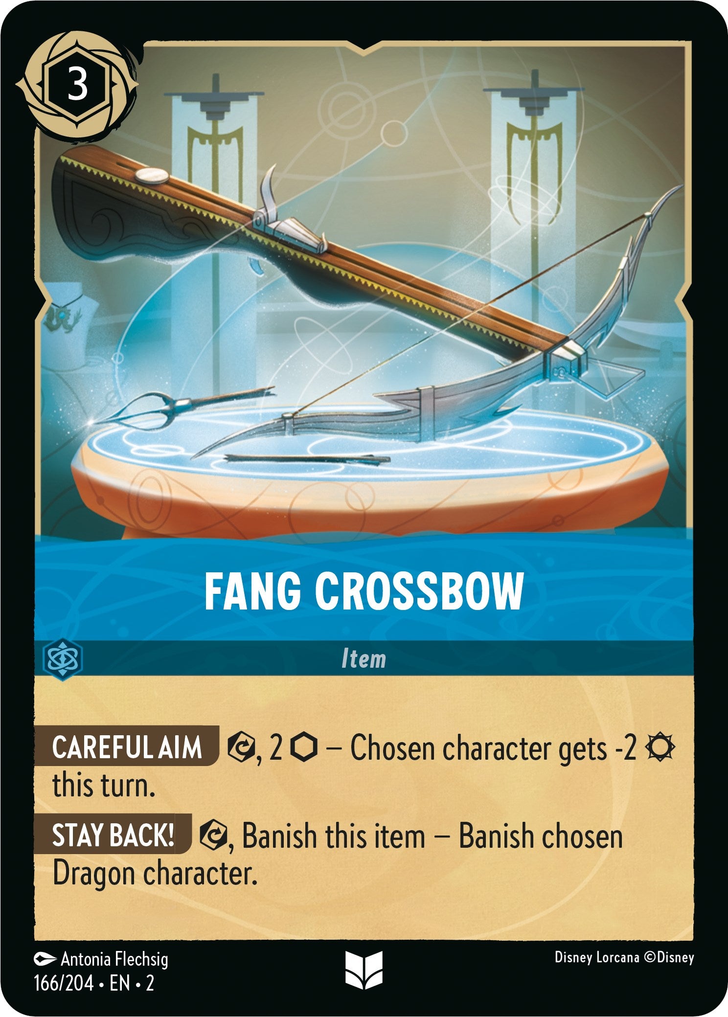 Fang Crossbow (166/204) [Rise of the Floodborn] | Black Swamp Games