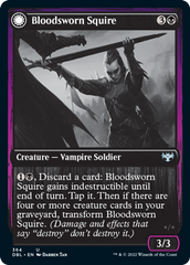 Bloodsworn Squire // Bloodsworn Knight [Innistrad: Double Feature] | Black Swamp Games