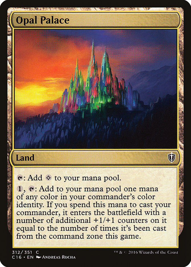 Opal Palace [Commander 2016] | Black Swamp Games
