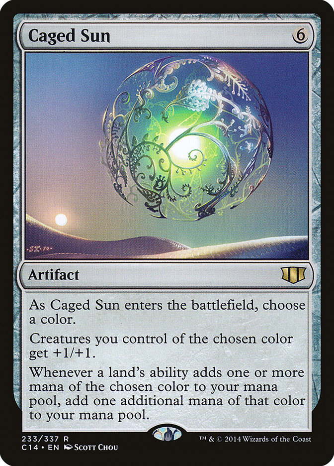 Caged Sun [Commander 2014] | Black Swamp Games