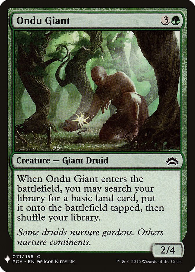 Ondu Giant [Mystery Booster] | Black Swamp Games