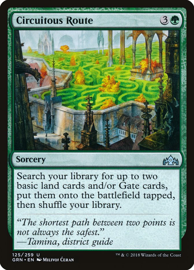 Circuitous Route [Guilds of Ravnica] | Black Swamp Games