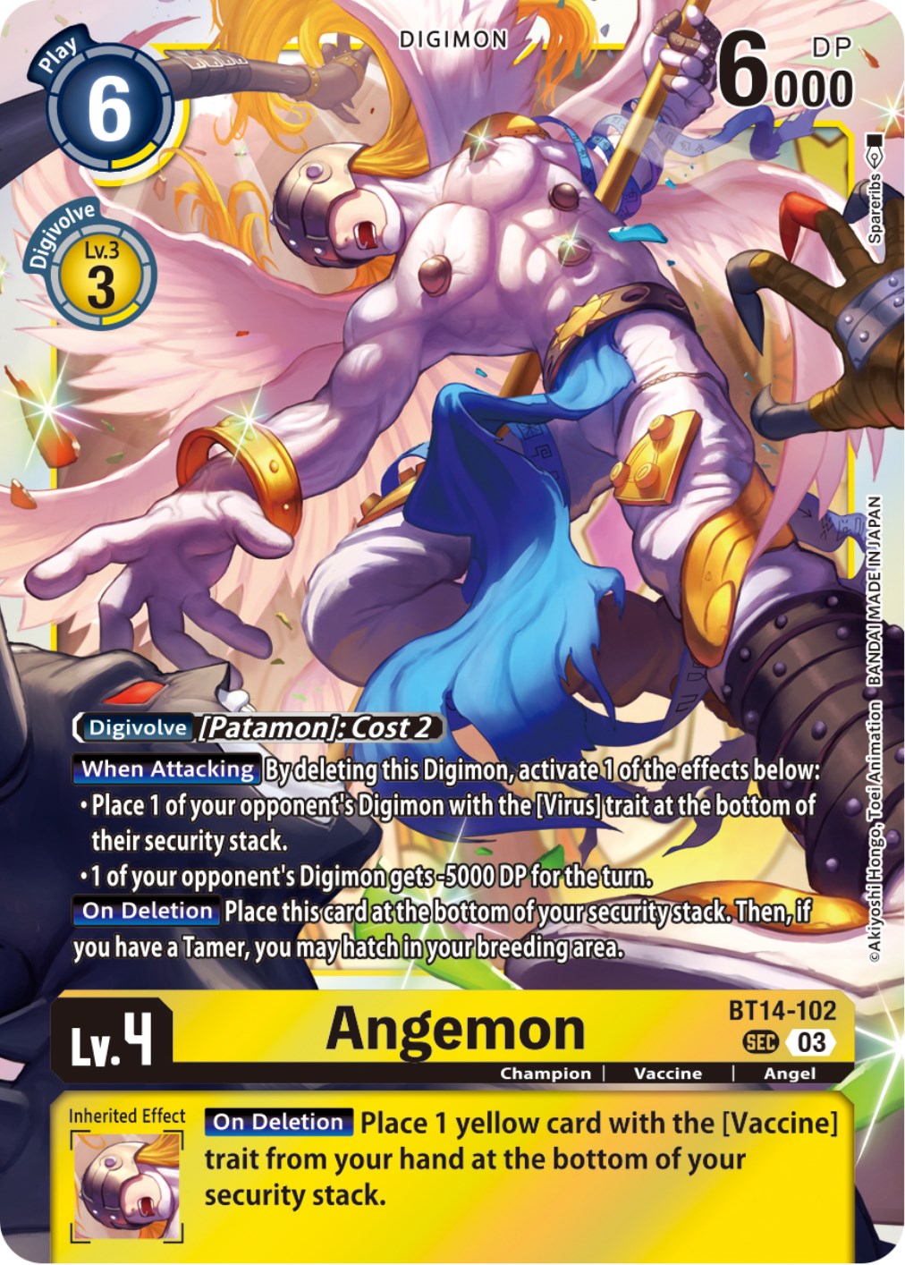 Angemon [BT14-102] [Blast Ace] | Black Swamp Games