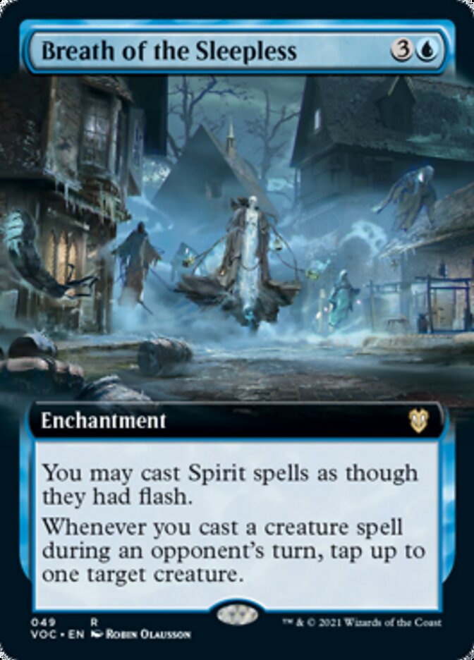 Breath of the Sleepless (Extended Art) [Innistrad: Crimson Vow Commander] | Black Swamp Games
