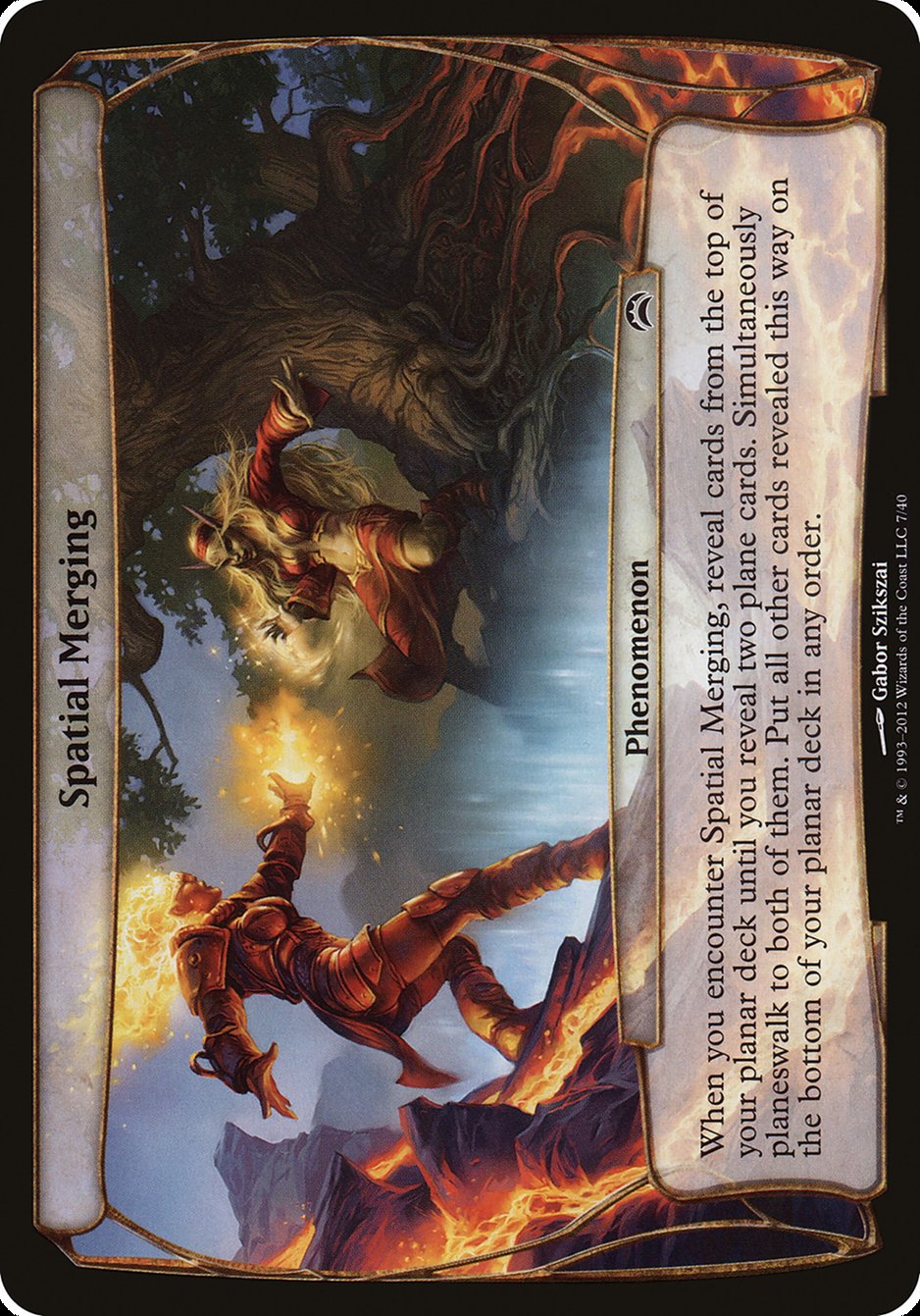 Spatial Merging (Planes) [Planechase 2012 Planes] | Black Swamp Games