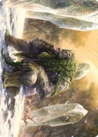 Svella, Ice Shaper Art Card [Kaldheim Art Series] | Black Swamp Games