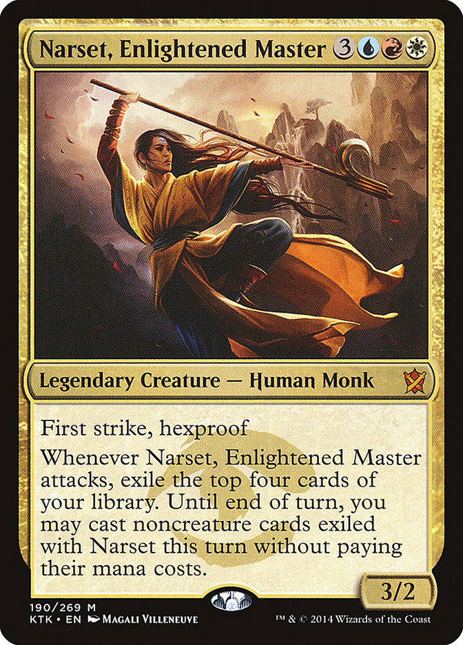 Narset, Enlightened Master [Khans of Tarkir] | Black Swamp Games