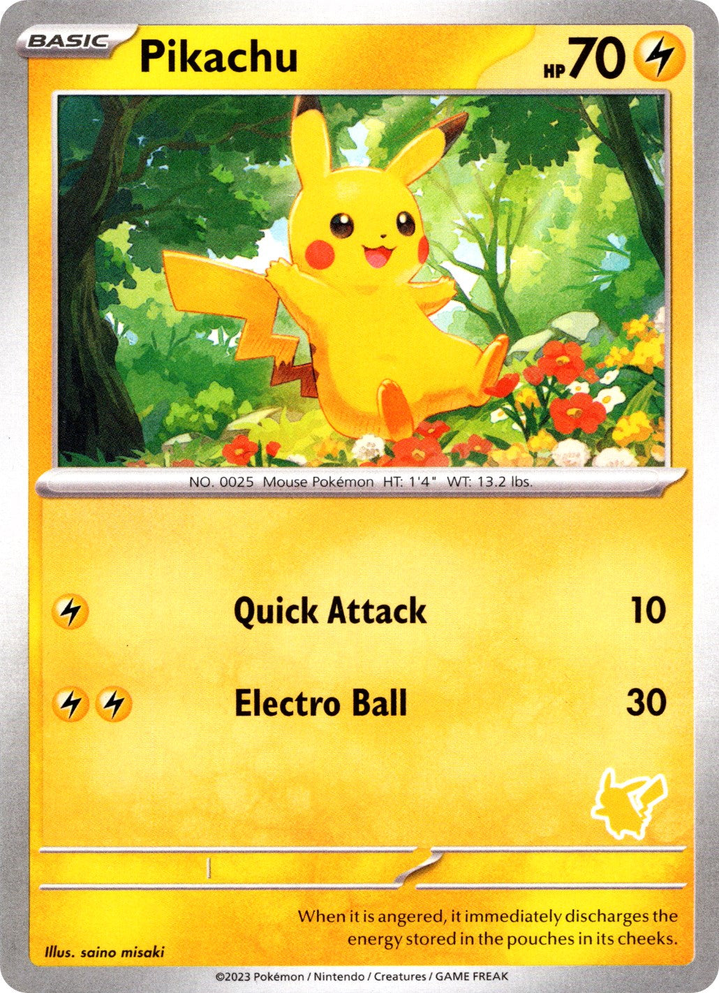 Pikachu [My First Battle] | Black Swamp Games
