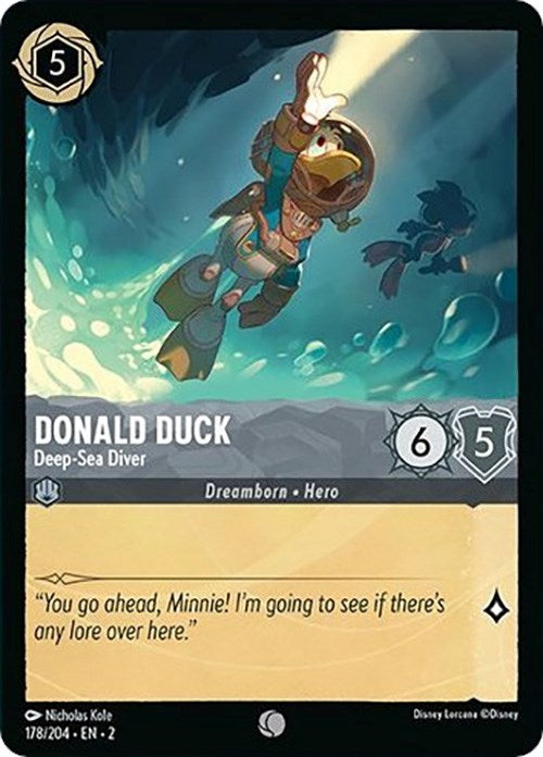 Donald Duck - Deep-Sea Diver (178/204) [Rise of the Floodborn] | Black Swamp Games