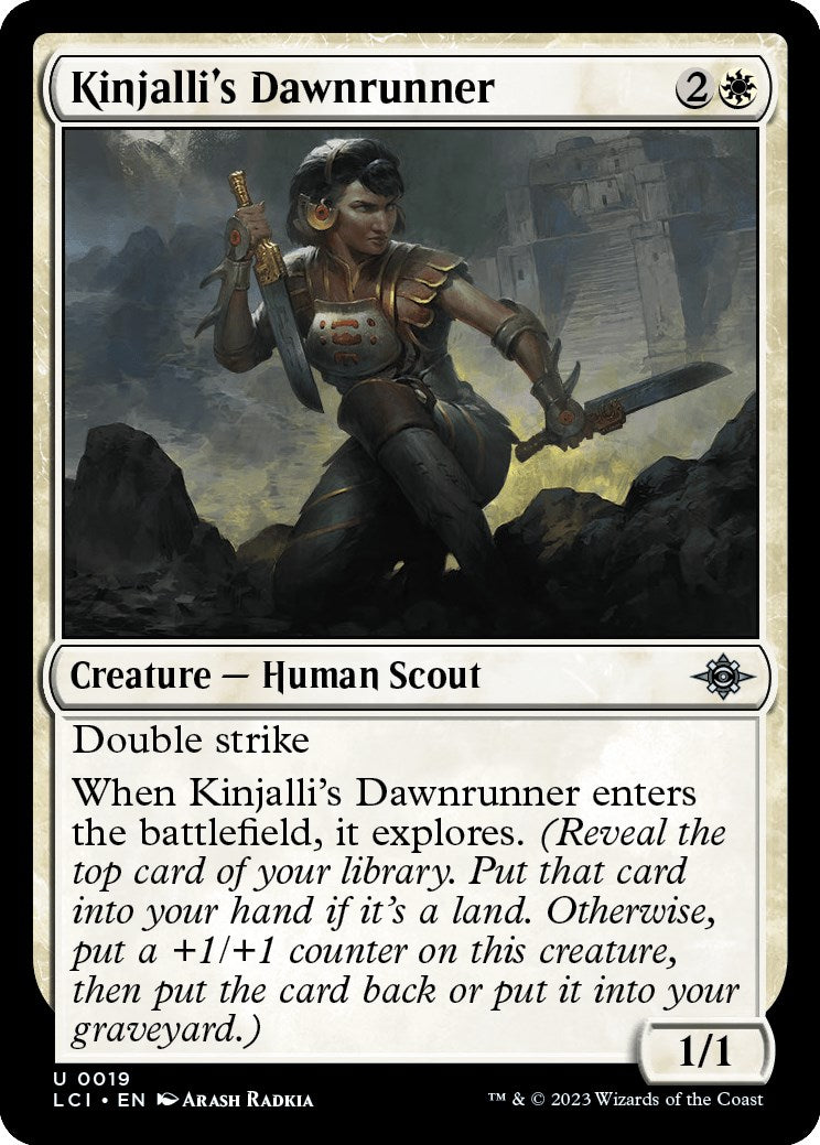 Kinjalli's Dawnrunner [The Lost Caverns of Ixalan] | Black Swamp Games