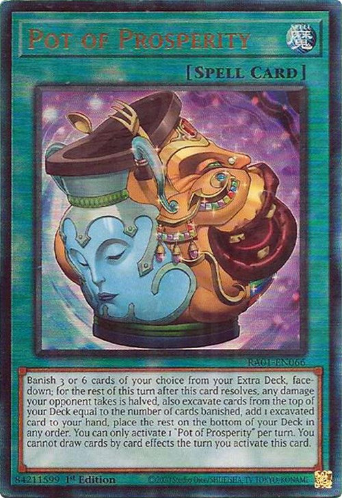 Pot of Prosperity [RA01-EN066] Prismatic Ultimate Rare | Black Swamp Games