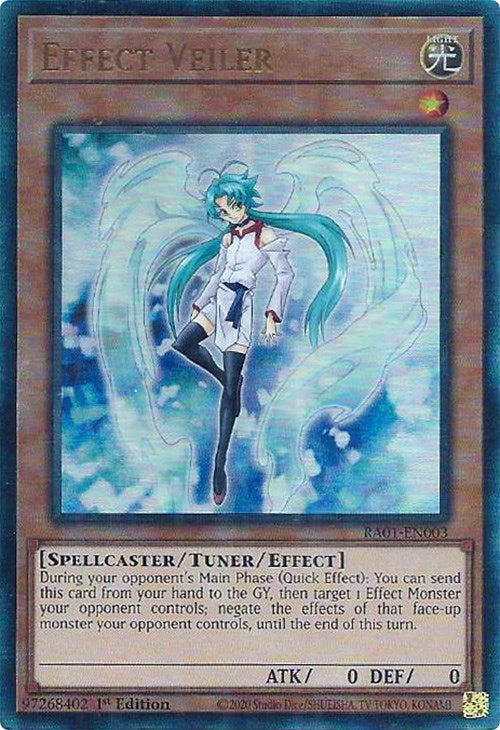 Effect Veiler [RA01-EN003] Prismatic Ultimate Rare | Black Swamp Games