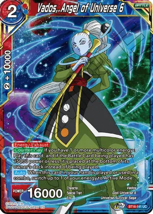 Vados, Angel of the Universe 6 (BT16-141) [Realm of the Gods] | Black Swamp Games