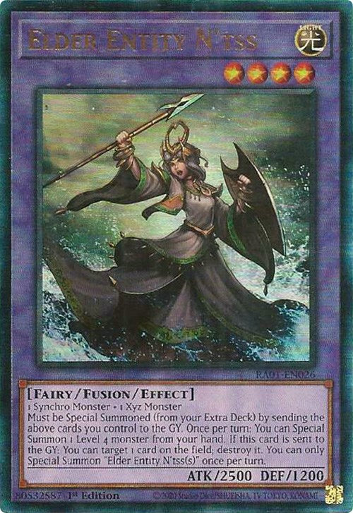 Elder Entity N'tss [RA01-EN026] Prismatic Ultimate Rare | Black Swamp Games