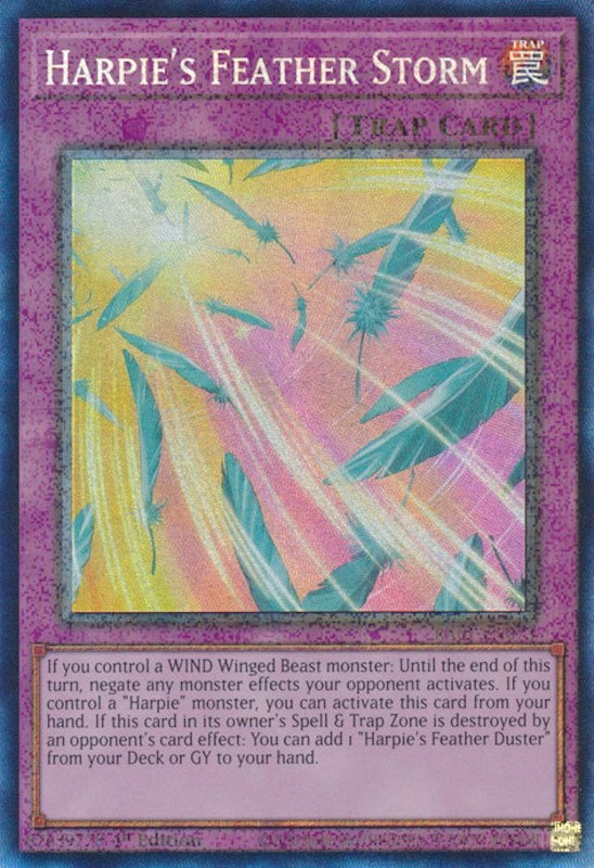 Harpie's Feather Storm [RA01-EN073] Prismatic Collector's Rare | Black Swamp Games
