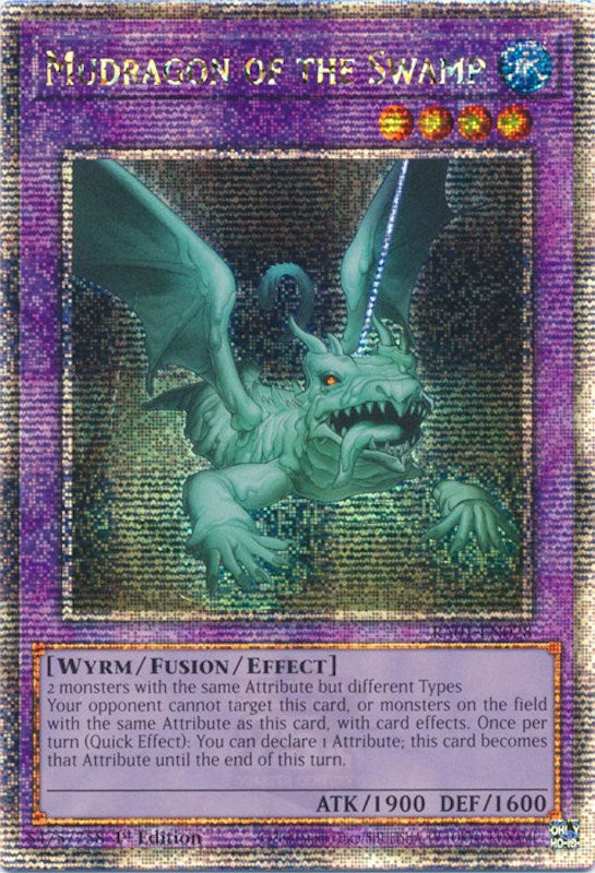 Mudragon of the Swamp [RA01-EN028] Quarter Century Secret Rare | Black Swamp Games