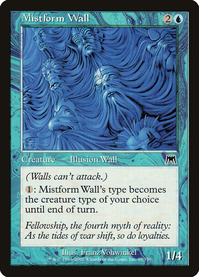 Mistform Wall [Onslaught] | Black Swamp Games