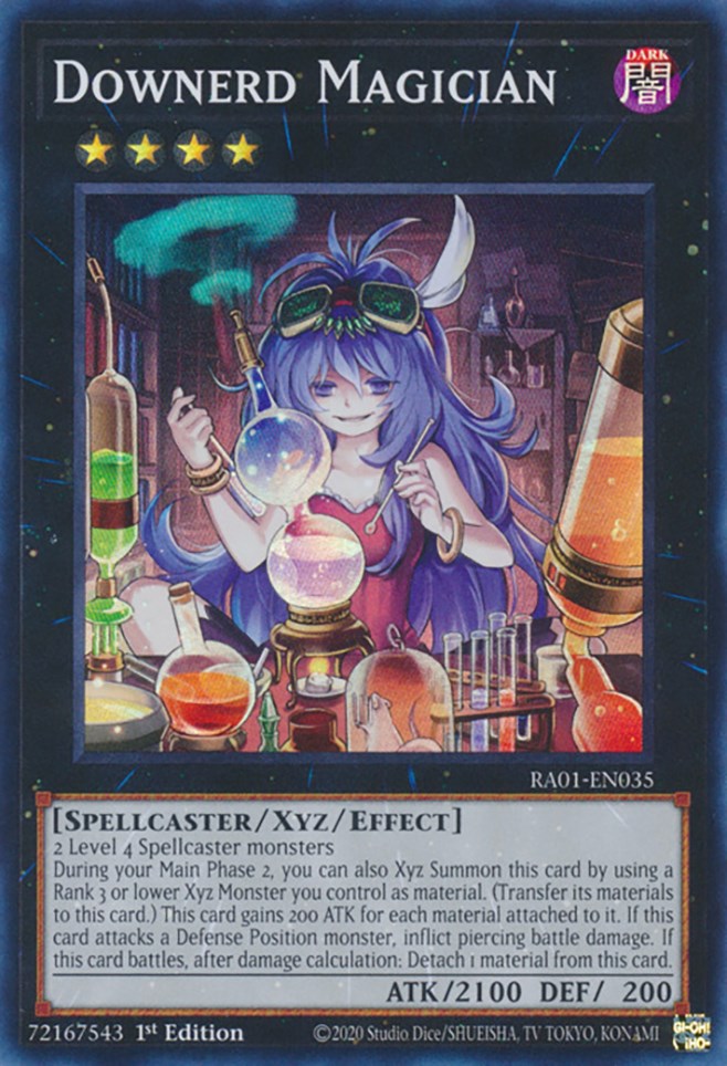 Downerd Magician [RA01-EN035] Super Rare | Black Swamp Games