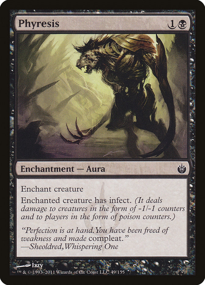 Phyresis [Mirrodin Besieged] | Black Swamp Games