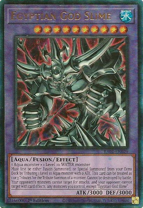 Egyptian God Slime [RA01-EN029] Prismatic Ultimate Rare | Black Swamp Games