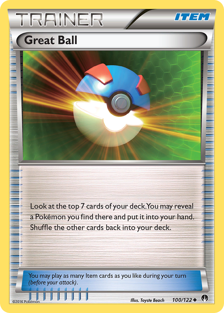 Great Ball (100/122) [XY: BREAKpoint] | Black Swamp Games
