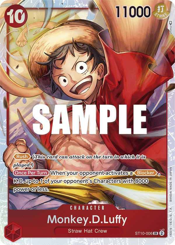 Monkey.D.Luffy [Ultra Deck - The Three Captains] | Black Swamp Games