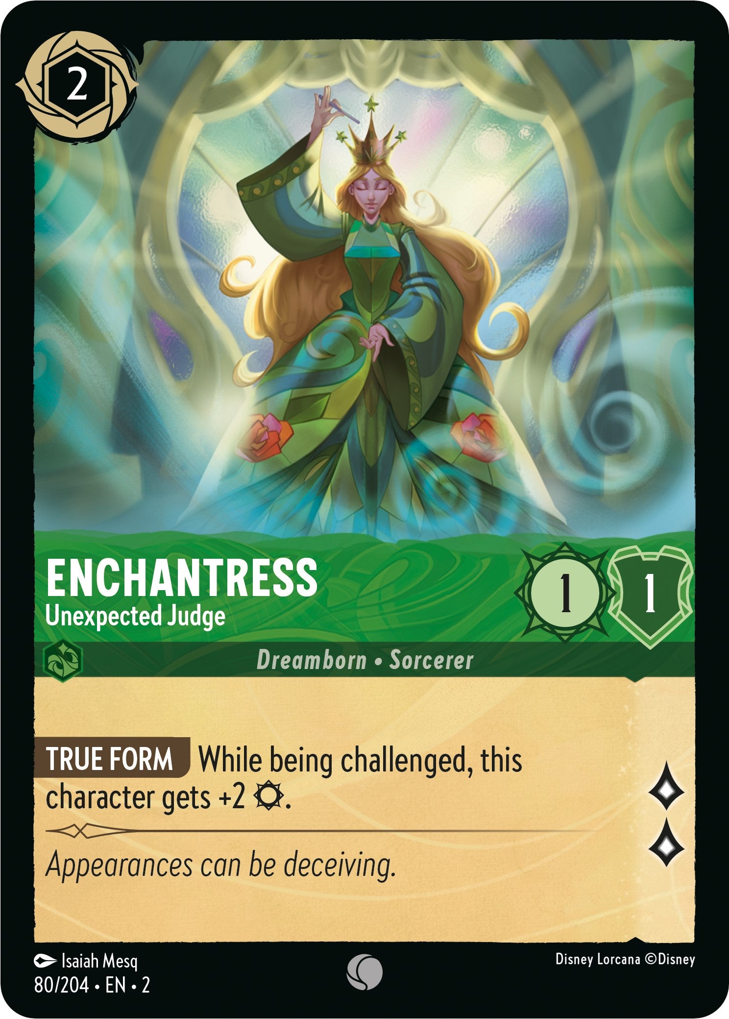 Enchantress - Unexpected Judge (80/204) [Rise of the Floodborn] | Black Swamp Games