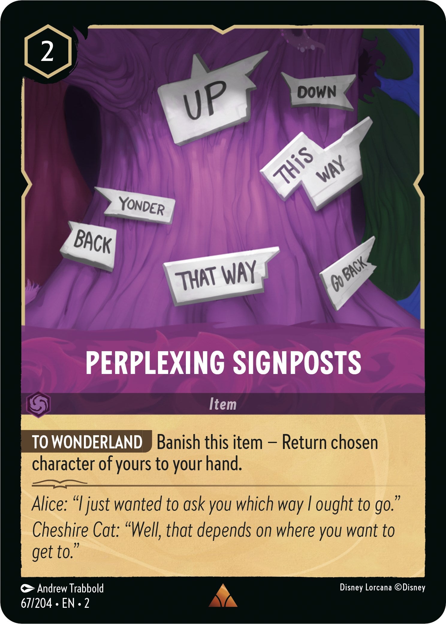 Perplexing Signposts (67/204) [Rise of the Floodborn] | Black Swamp Games
