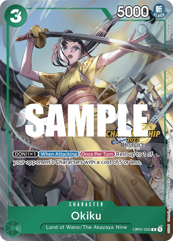 Okiku (CS 2023 Celebration Pack) [One Piece Promotion Cards] | Black Swamp Games