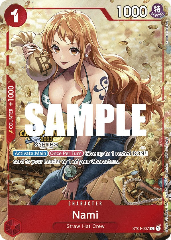 Nami (CS 2023 Celebration Pack) [One Piece Promotion Cards] | Black Swamp Games