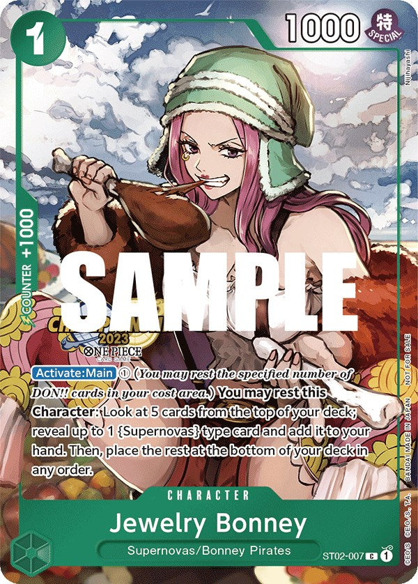 Jewelry Bonney (CS 2023 Celebration Pack) [One Piece Promotion Cards] | Black Swamp Games