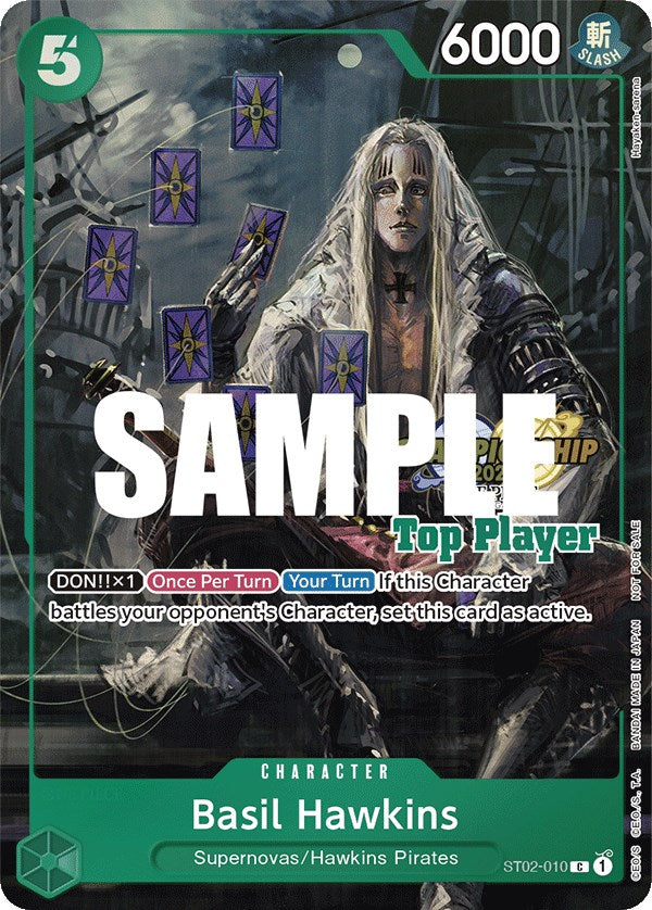 Basil Hawkins (CS 2023 Top Players Pack) [One Piece Promotion Cards] | Black Swamp Games