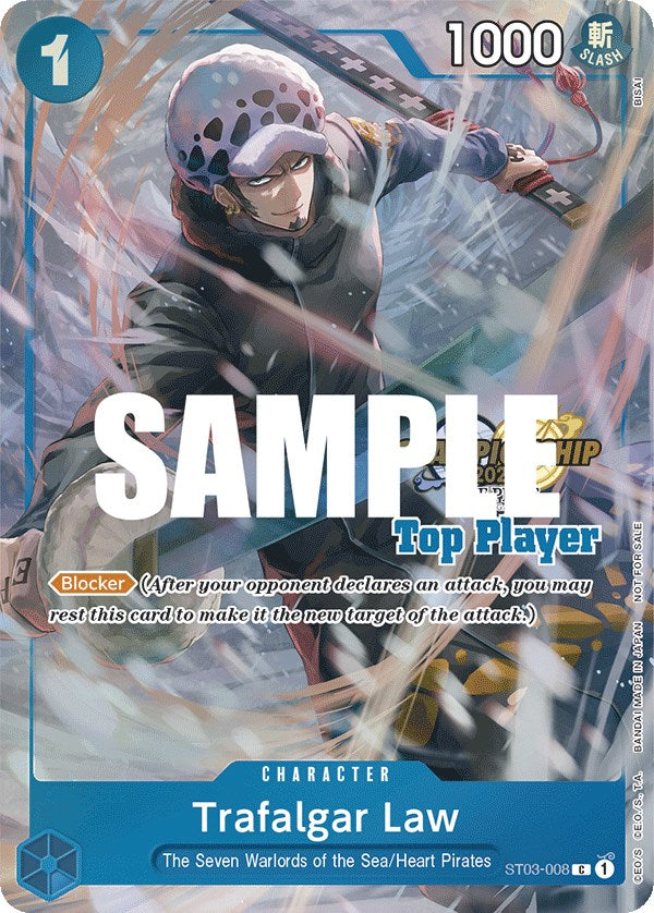 Trafalgar Law (CS 2023 Top Players Pack) [One Piece Promotion Cards] | Black Swamp Games