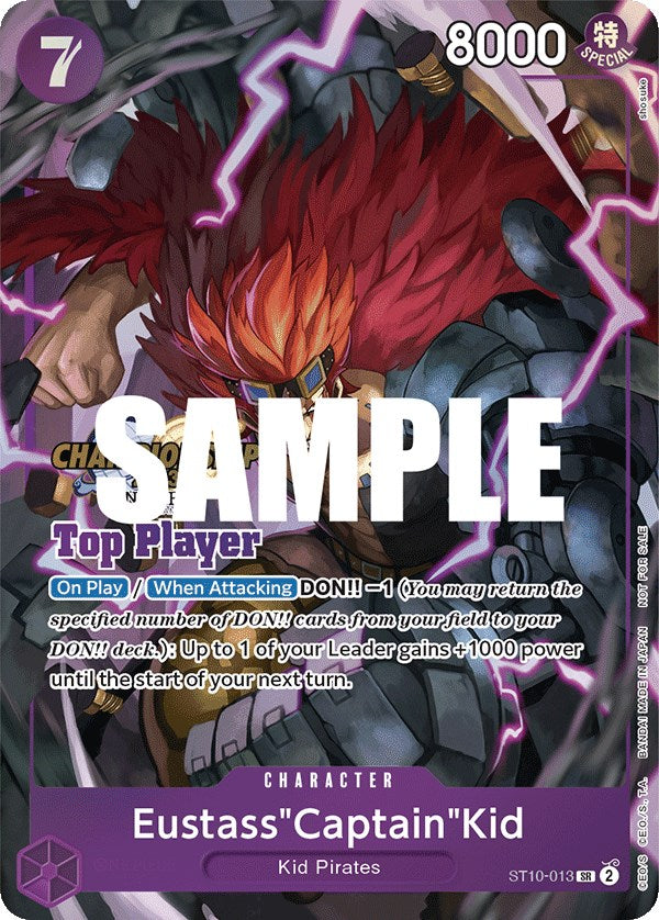 Eustass"Captain"Kid (CS 2023 Top Players Pack) [One Piece Promotion Cards] | Black Swamp Games