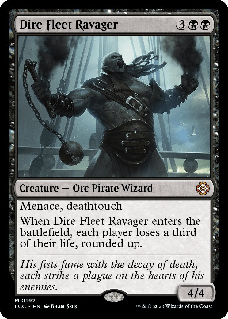 Dire Fleet Ravager [The Lost Caverns of Ixalan Commander] | Black Swamp Games