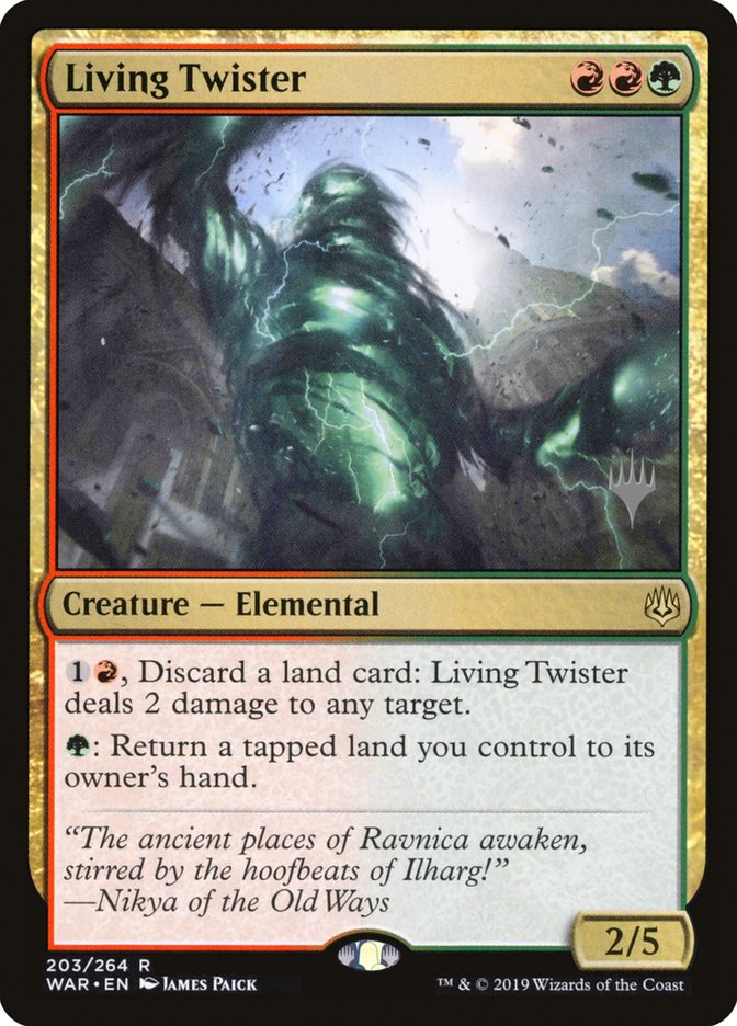 Living Twister (Promo Pack) [War of the Spark Promos] | Black Swamp Games