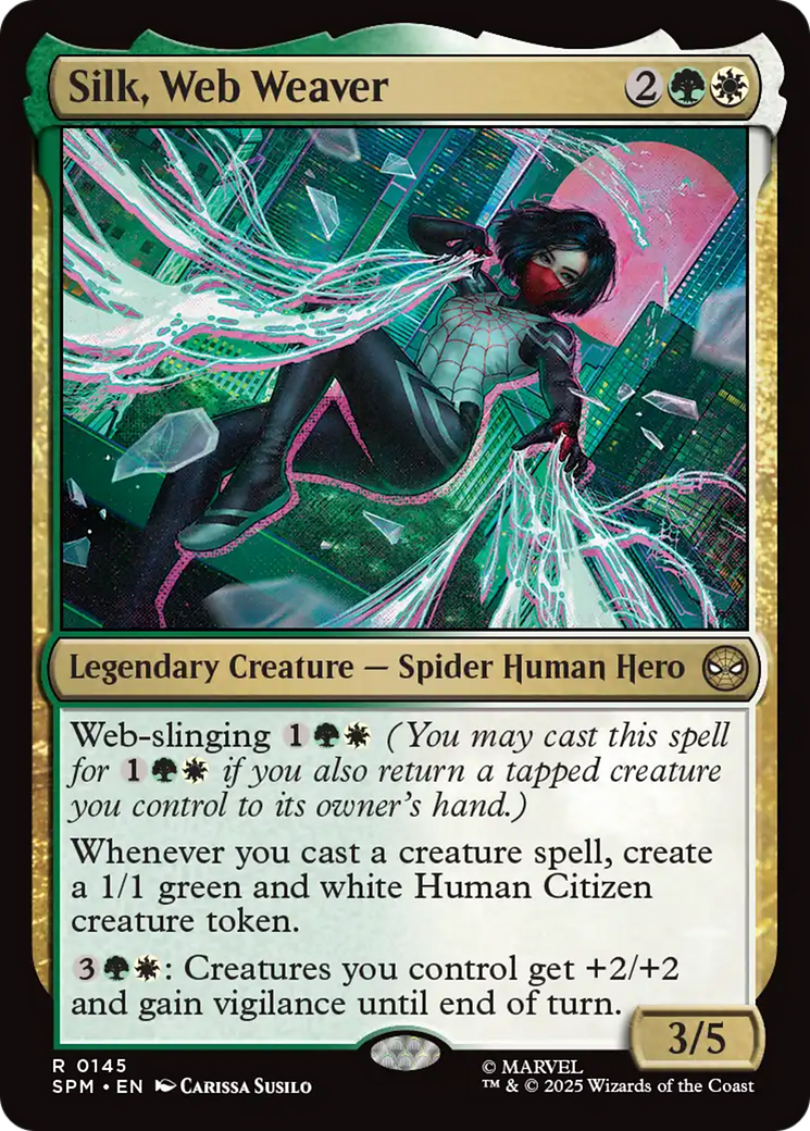Silk, Web Weaver [Marvel's Spider-Man] | Black Swamp Games