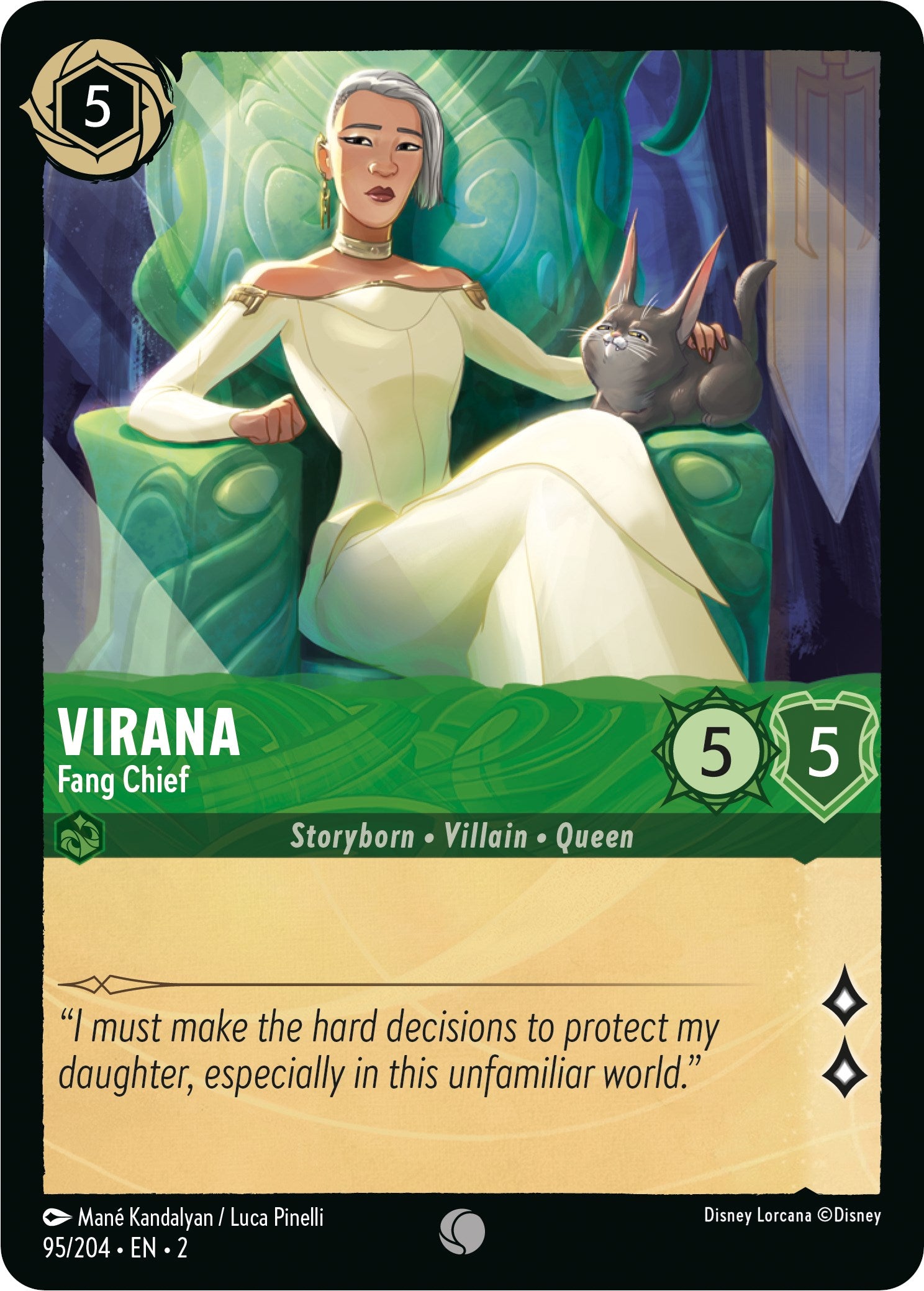 Virana - Fang Chief (95/204) [Rise of the Floodborn] | Black Swamp Games