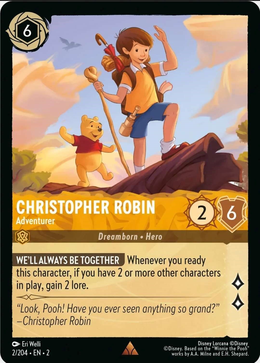 Christopher Robin - Adventurer (2/204) [Rise of the Floodborn] | Black Swamp Games