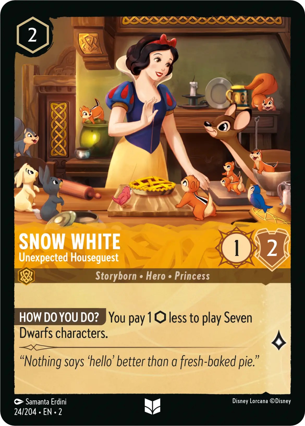 Snow White - Unexpected Houseguest (24/204) [Rise of the Floodborn] | Black Swamp Games