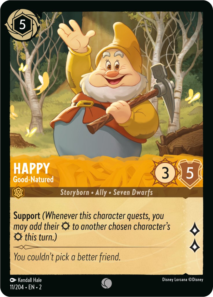 Happy - Good-Natured (11/204) [Rise of the Floodborn] | Black Swamp Games