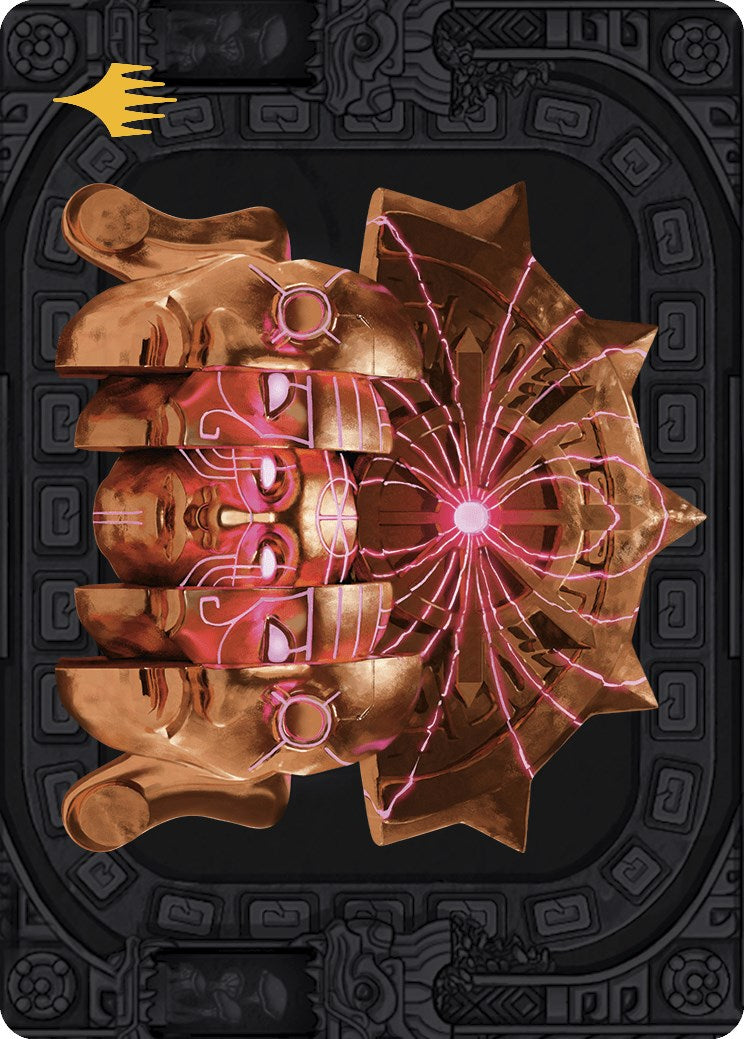 Ojer Taq, Deepest Foundation Art Card (56/81) (Gold-Stamped Planeswalker Symbol) [The Lost Caverns of Ixalan Art Series] | Black Swamp Games